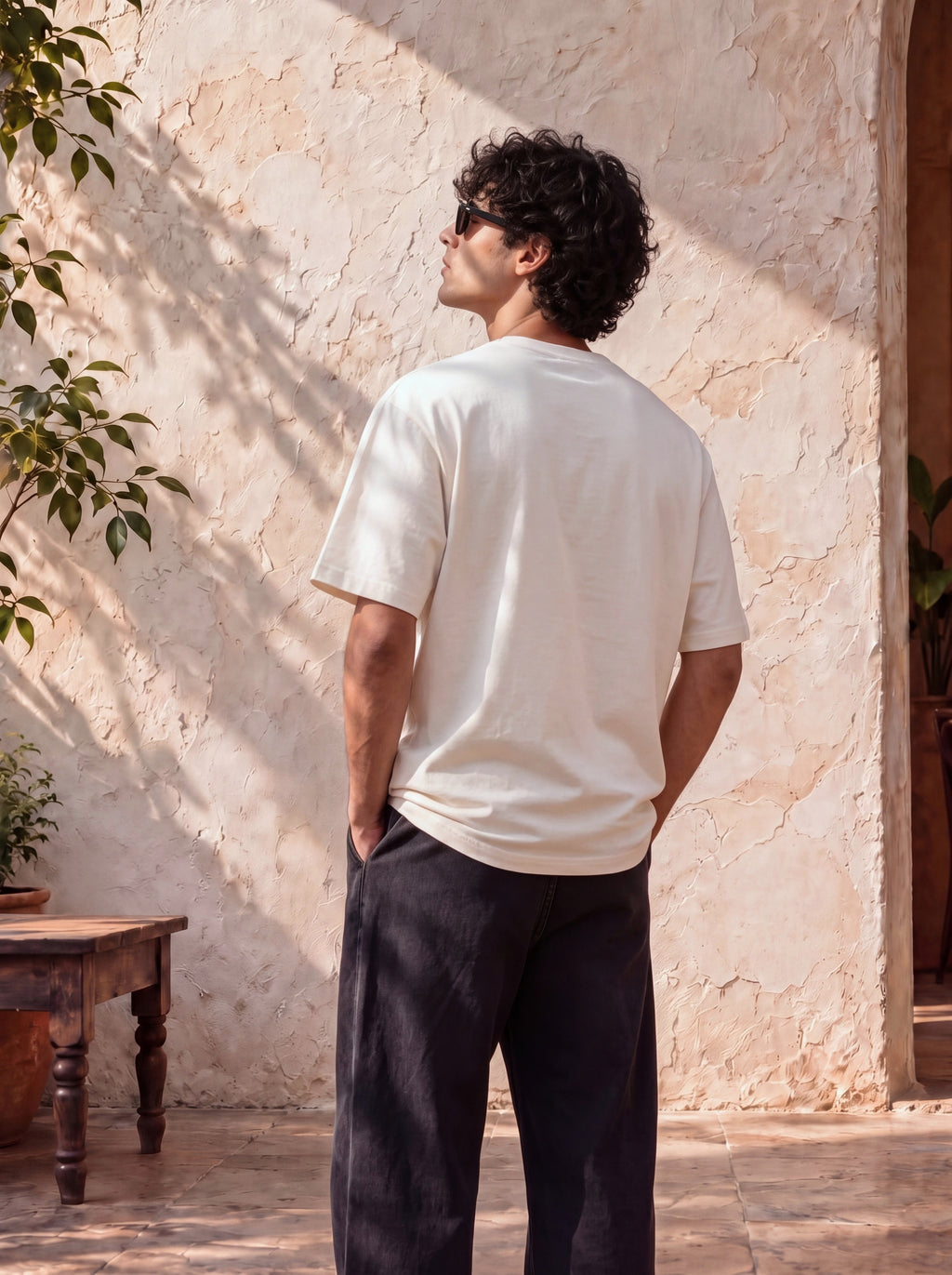 JESPAK EMBOSSED ICON STRIP PREMIUM T-SHIRT