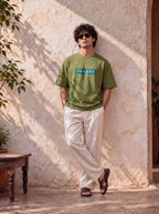 JESPAK EMBOSSED ICON STRIP PREMIUM T-SHIRT