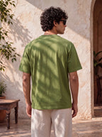 JESPAK EMBOSSED ICON STRIP PREMIUM T-SHIRT