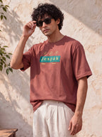 JESPAK EMBOSSED ICON STRIP PREMIUM T-SHIRT