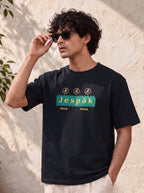 JESPAK EMBOSSED ICON STRIP PREMIUM T-SHIRT