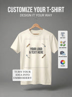 CREATE YOUR CUSTOM EMBROIDERED T-SHIRT