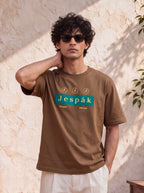 JESPAK EMBOSSED ICON STRIP PREMIUM T-SHIRT