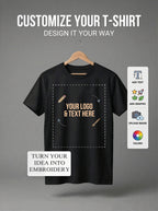 CREATE YOUR CUSTOM EMBROIDERED T-SHIRT