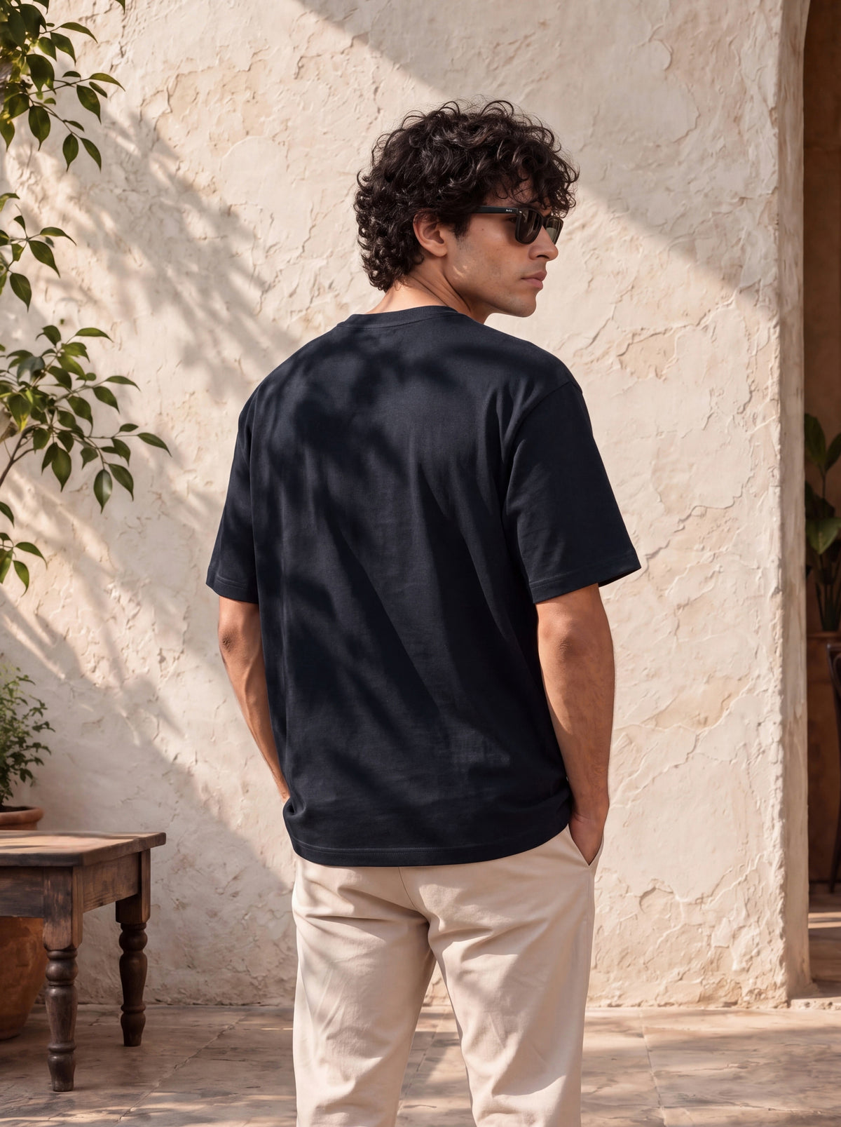 JESPAK EMBOSSED ICON STRIP PREMIUM T-SHIRT