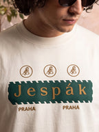 JESPAK EMBOSSED ICON STRIP PREMIUM T-SHIRT