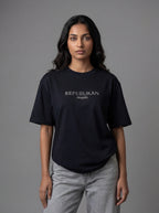 REPUBLIKÁN DIAMOND TYPOGRAPHY OVERSIZED T-SHIRT