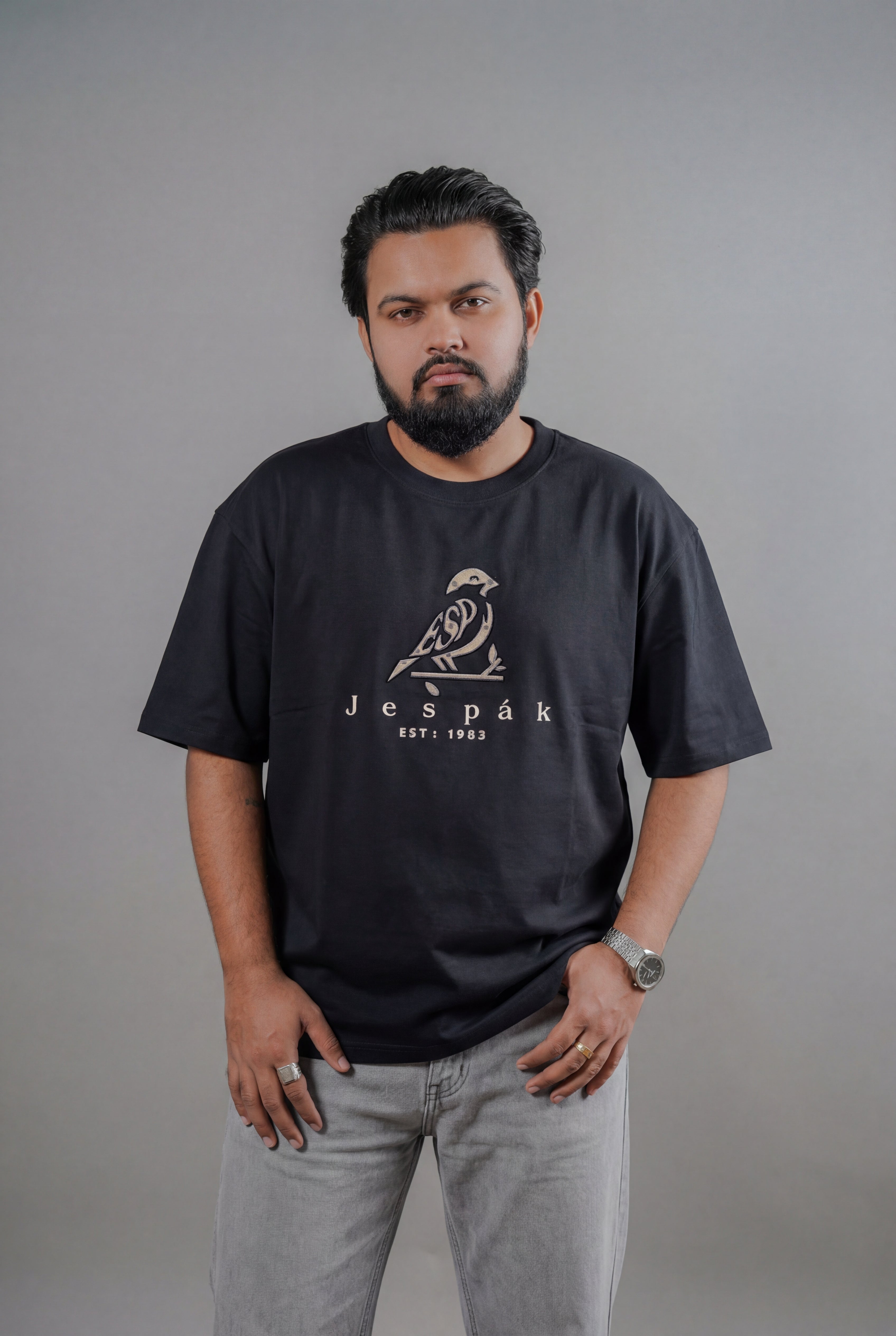 JESPÁK BIRD VELCRO OVERSIZED T-SHIRT