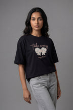 TAKE EVERY CHANCE BUTTERFLY DESIGN T-SHIRT