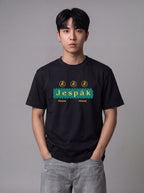 JESPAK EMBOSSED ICON STRIP PREMIUM T-SHIRT