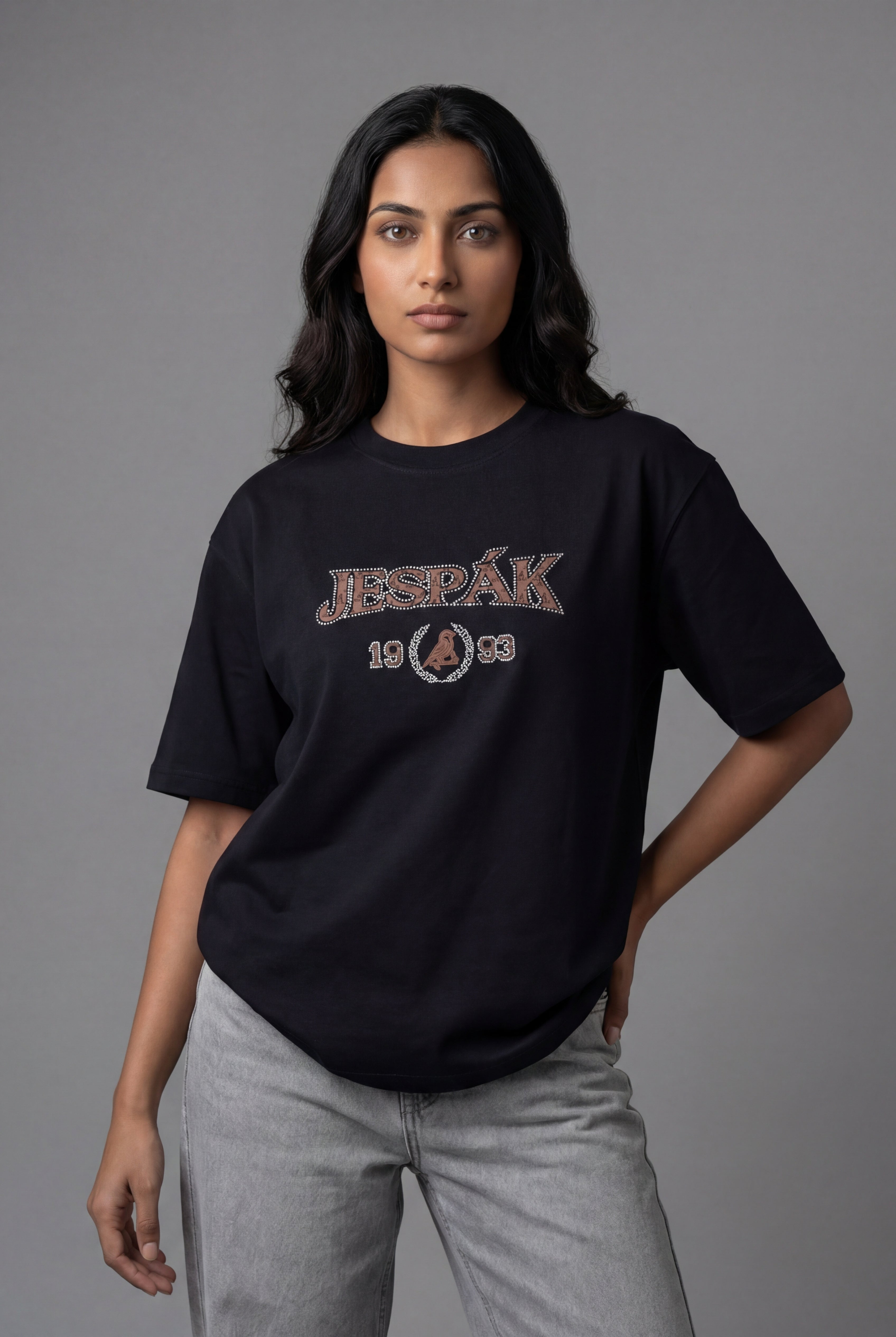 JESPAK HERITAGE DIAMOND EMBOSSED PATCH T-SHIRT