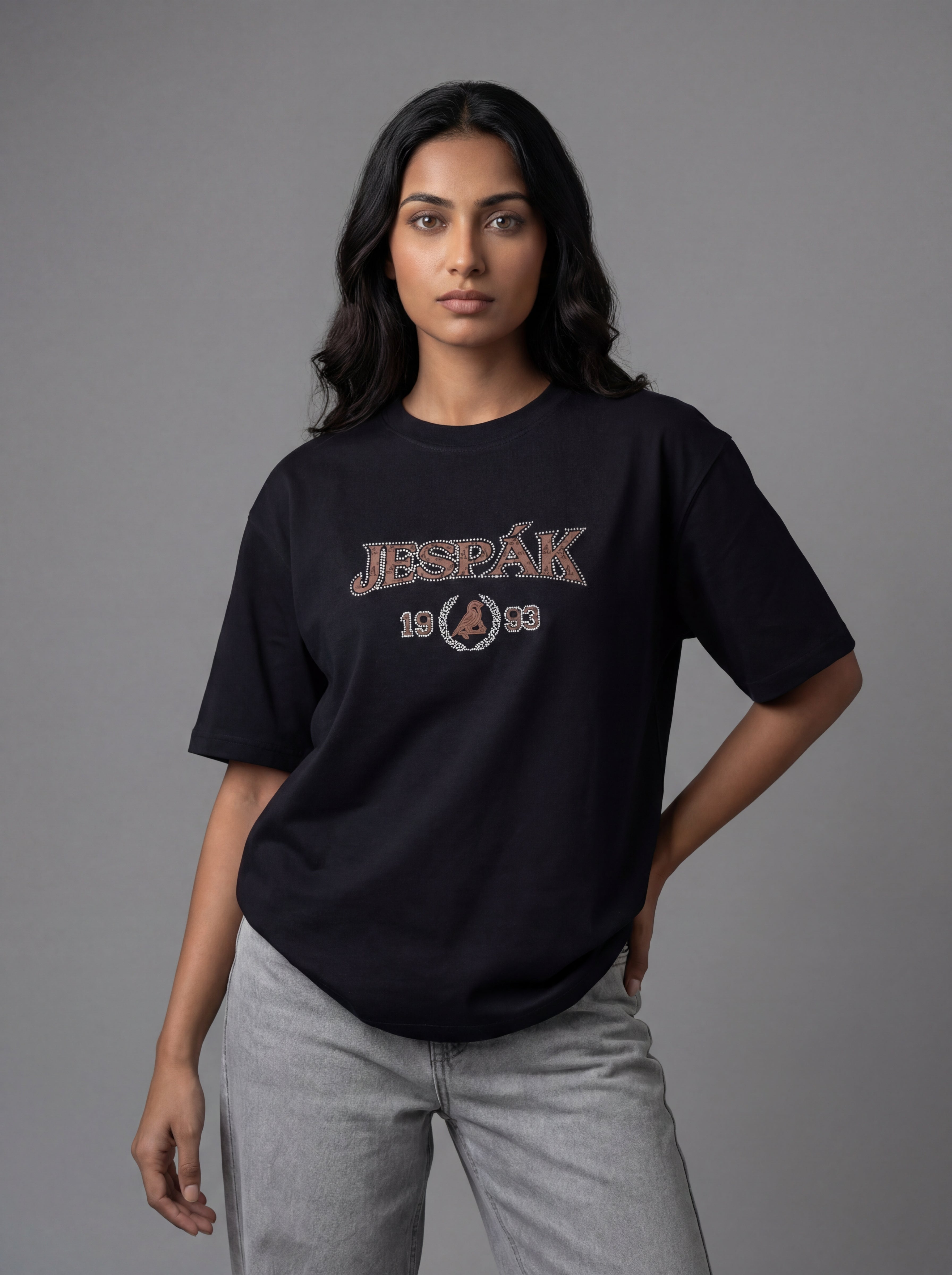 JESPAK HERITAGE DIAMOND EMBOSSED PATCH T-SHIRT