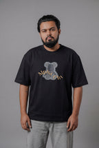 ALPHA CHI EMBOSSED TEDDY DESIGN T-SHIRT