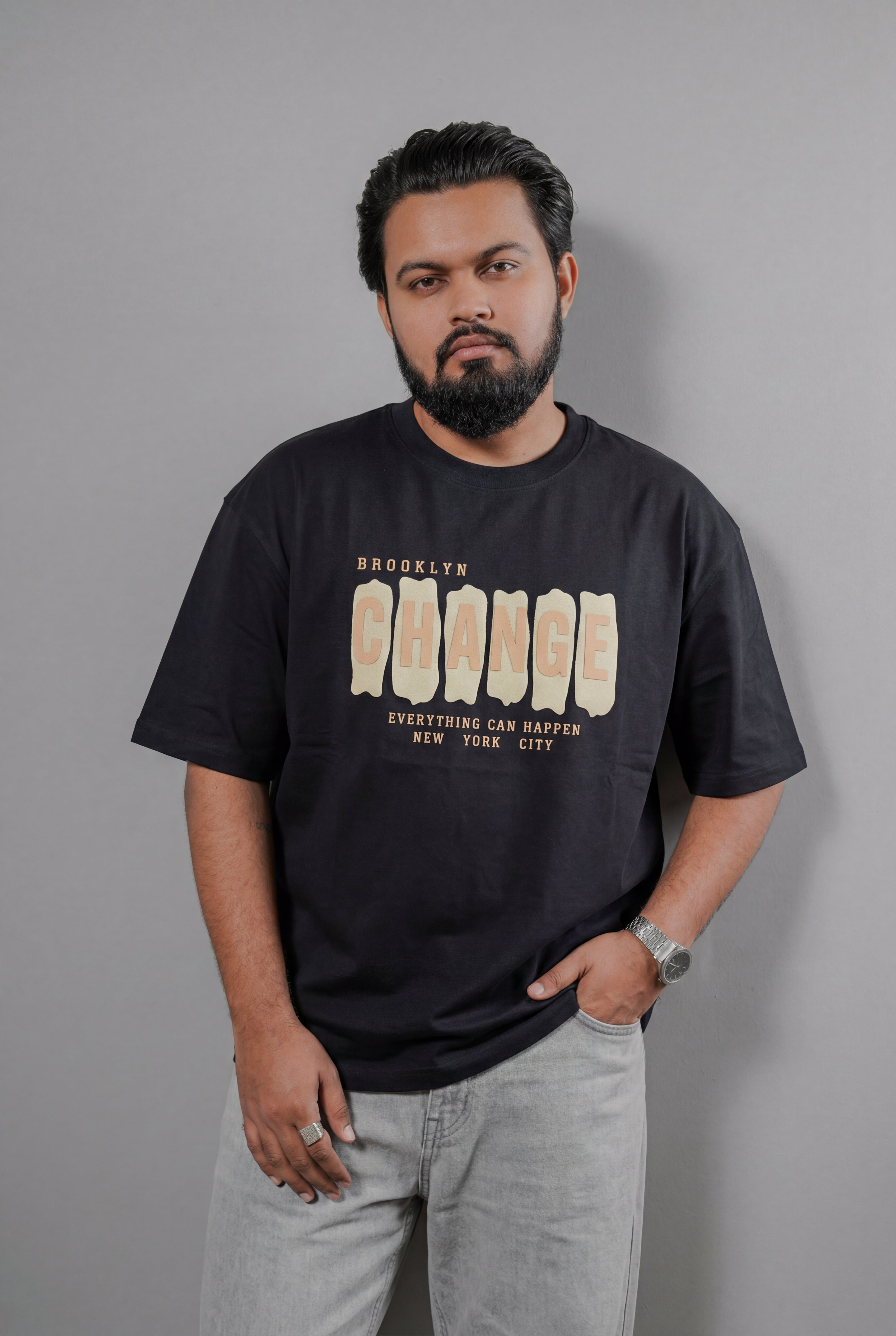 JESPAK BROOKLYN CHANGE TEXTURED PREMIUM T-SHIRT