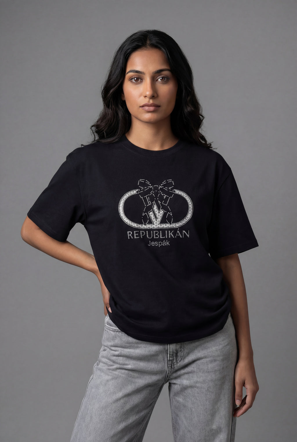 JESPÁK DIAMOND REPUBLIKÁN OVERSIZED T-SHIRT