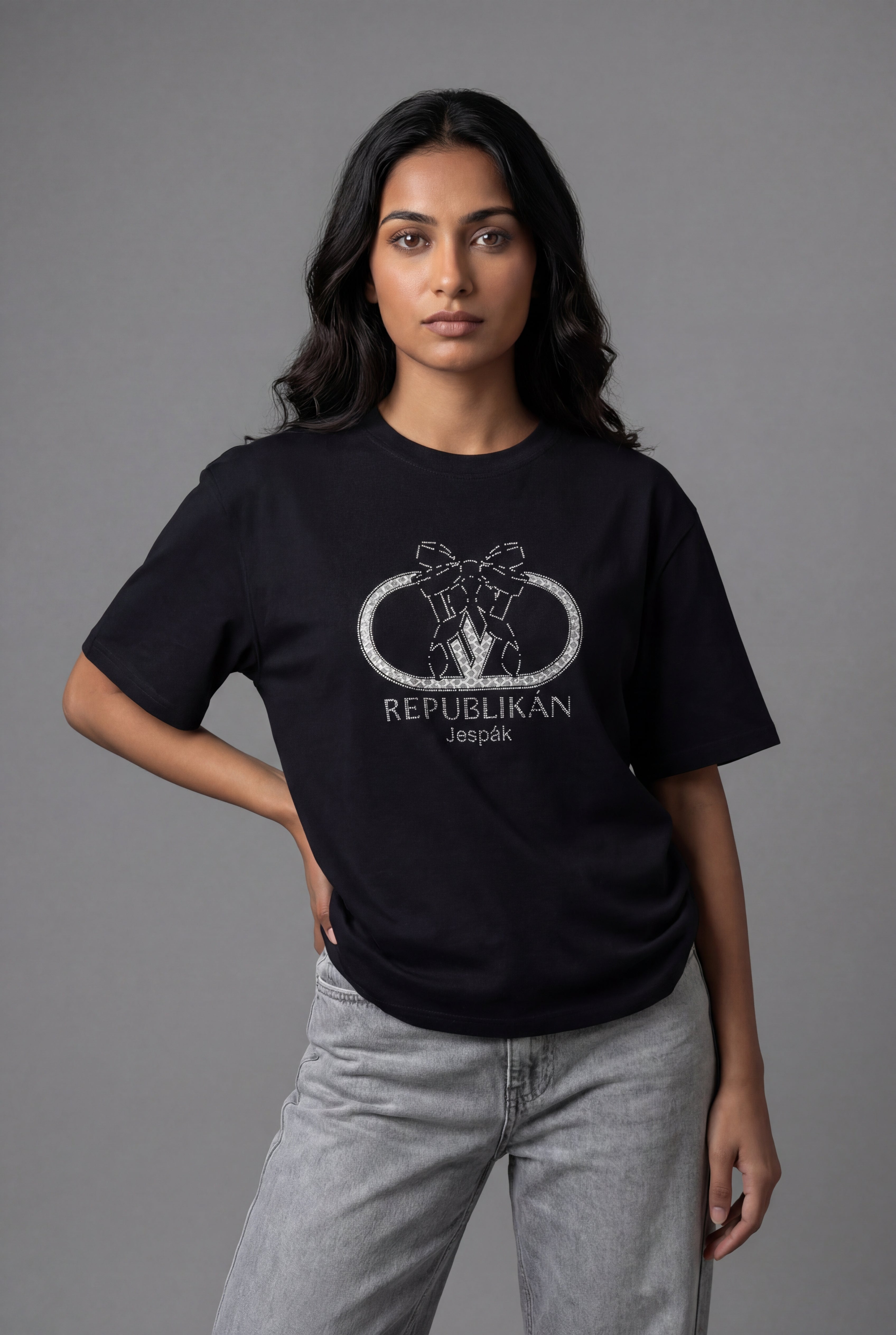 JESPÁK DIAMOND REPUBLIKÁN OVERSIZED T-SHIRT