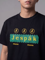 JESPAK EMBOSSED ICON STRIP PREMIUM T-SHIRT