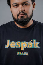 JESPÁK PRAHA EMBOSSED GRAPHIC T-SHIRT