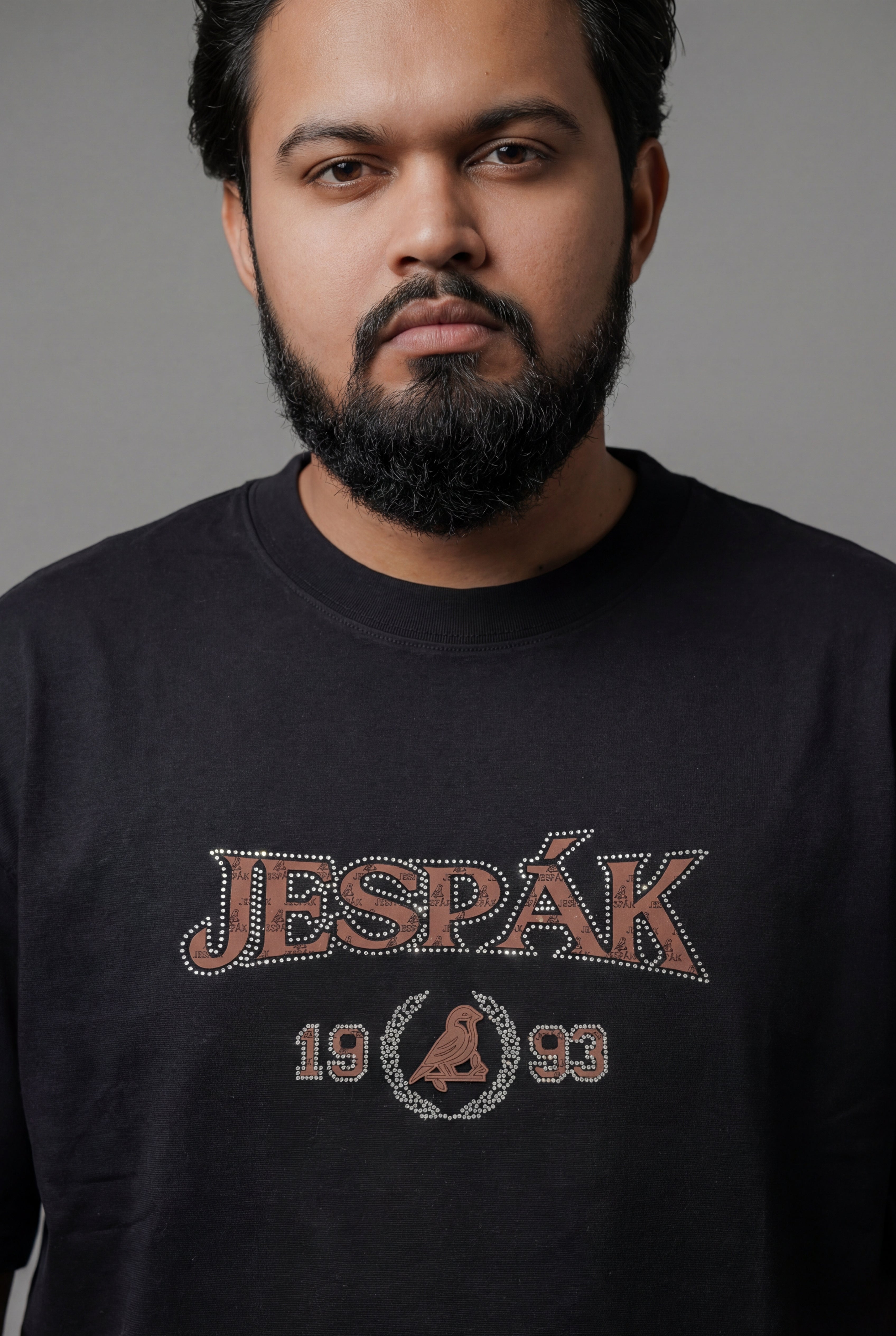 JESPAK HERITAGE DIAMOND EMBOSSED PATCH T-SHIRT