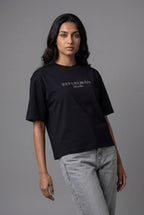 REPUBLIKÁN DIAMOND TYPOGRAPHY OVERSIZED T-SHIRT