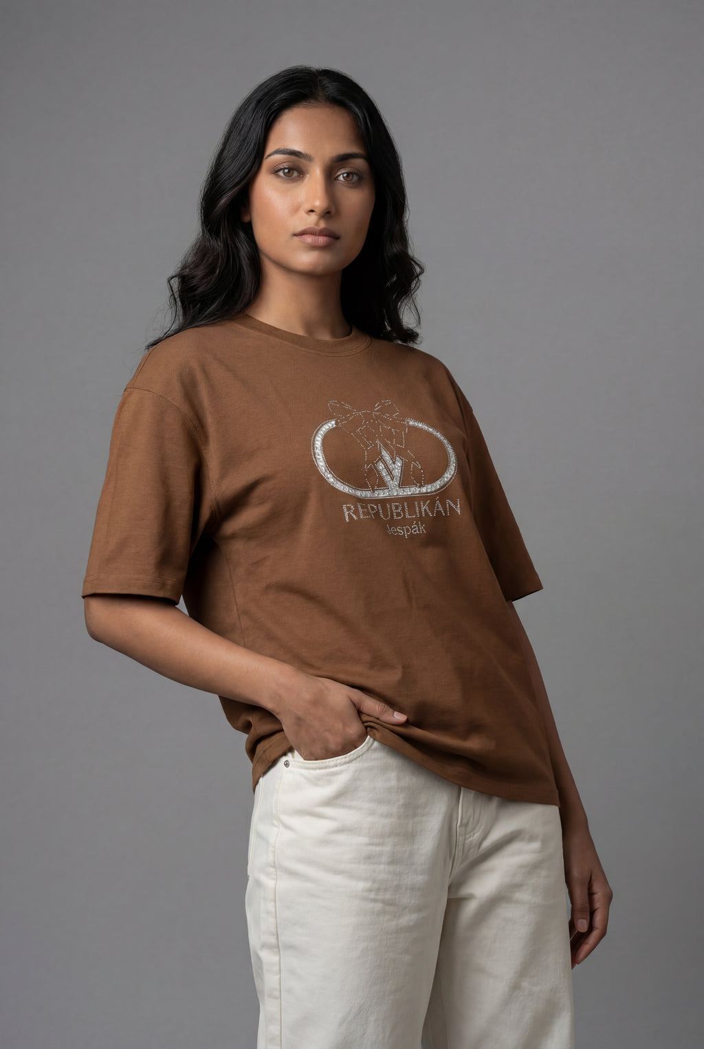 JESPÁK DIAMOND REPUBLIKÁN OVERSIZED T-SHIRT