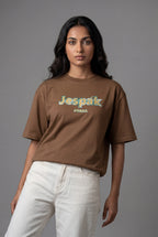 JESPÁK PRAHA EMBOSSED GRAPHIC T-SHIRT
