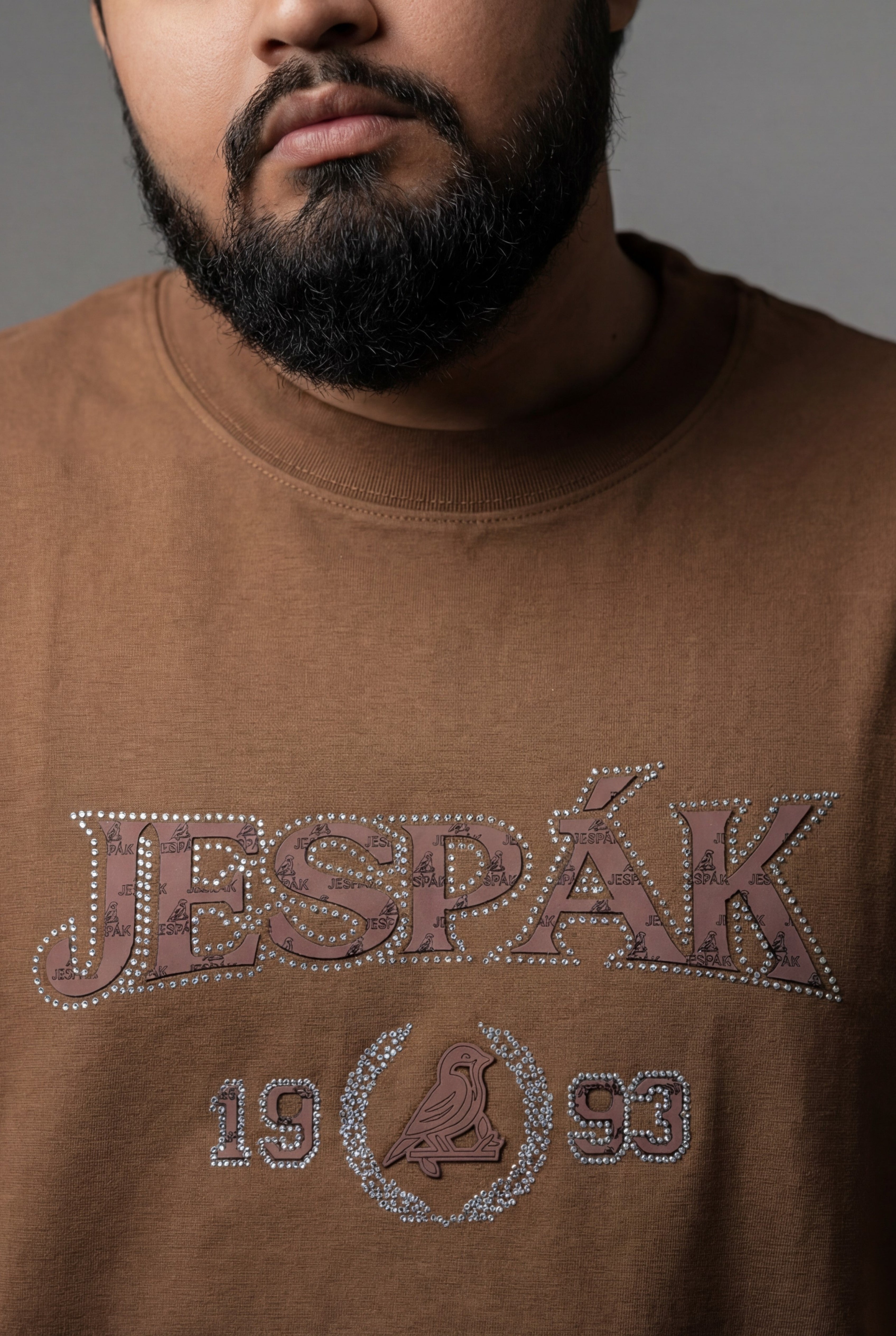 JESPAK HERITAGE DIAMOND EMBOSSED PATCH T-SHIRT
