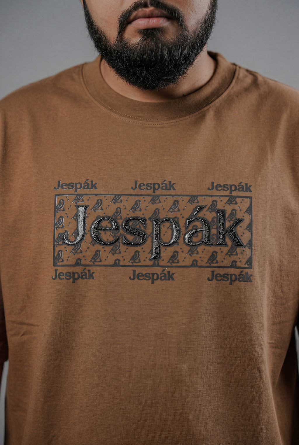 JESPAK MONOGRAM PATCH SILICONE DETAIL PREMIUM T-SHIRT