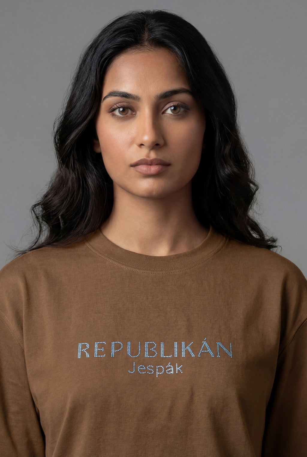 REPUBLIKÁN DIAMOND TYPOGRAPHY OVERSIZED T-SHIRT