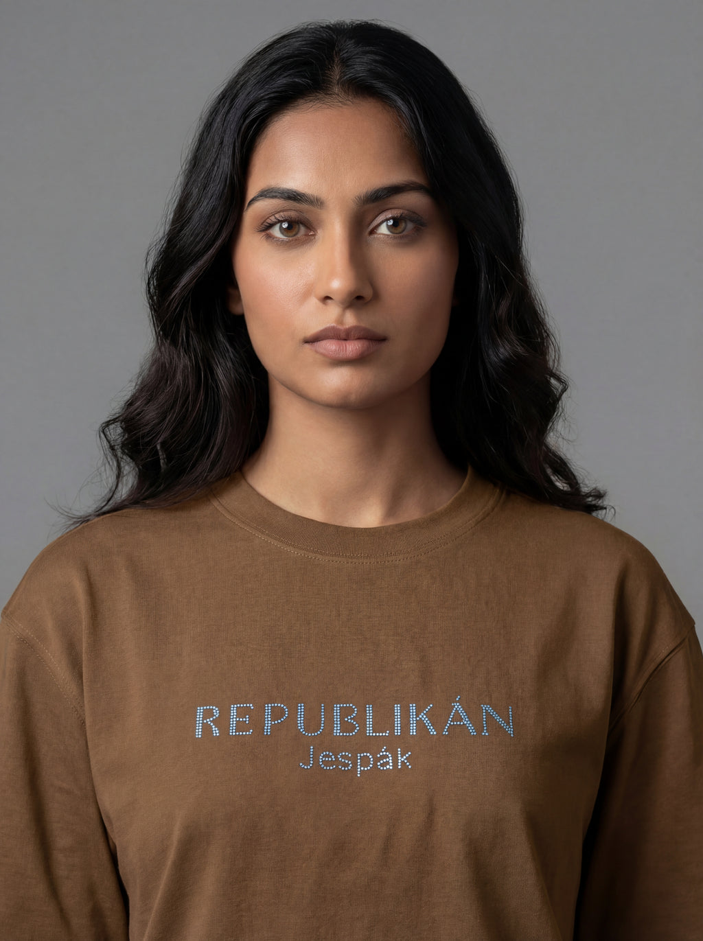 REPUBLIKÁN DIAMOND TYPOGRAPHY OVERSIZED T-SHIRT