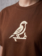 JESPÁK SIGNATURE BIRD EMBROIDERED OVERSIZED T-SHIRT