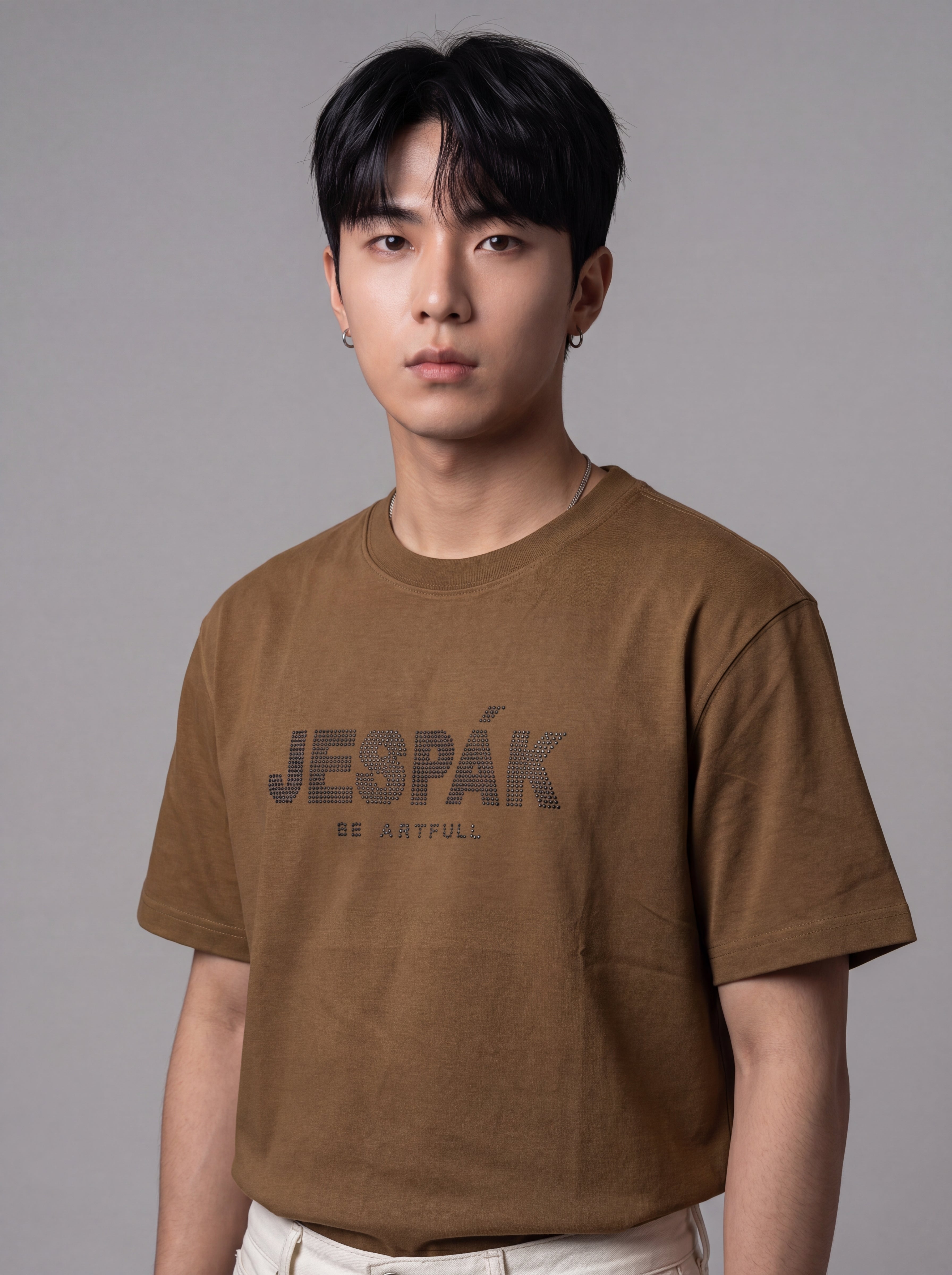 JESPAK DIAMOND DOT TYPOGRAPHY PREMIUM T-SHIRT