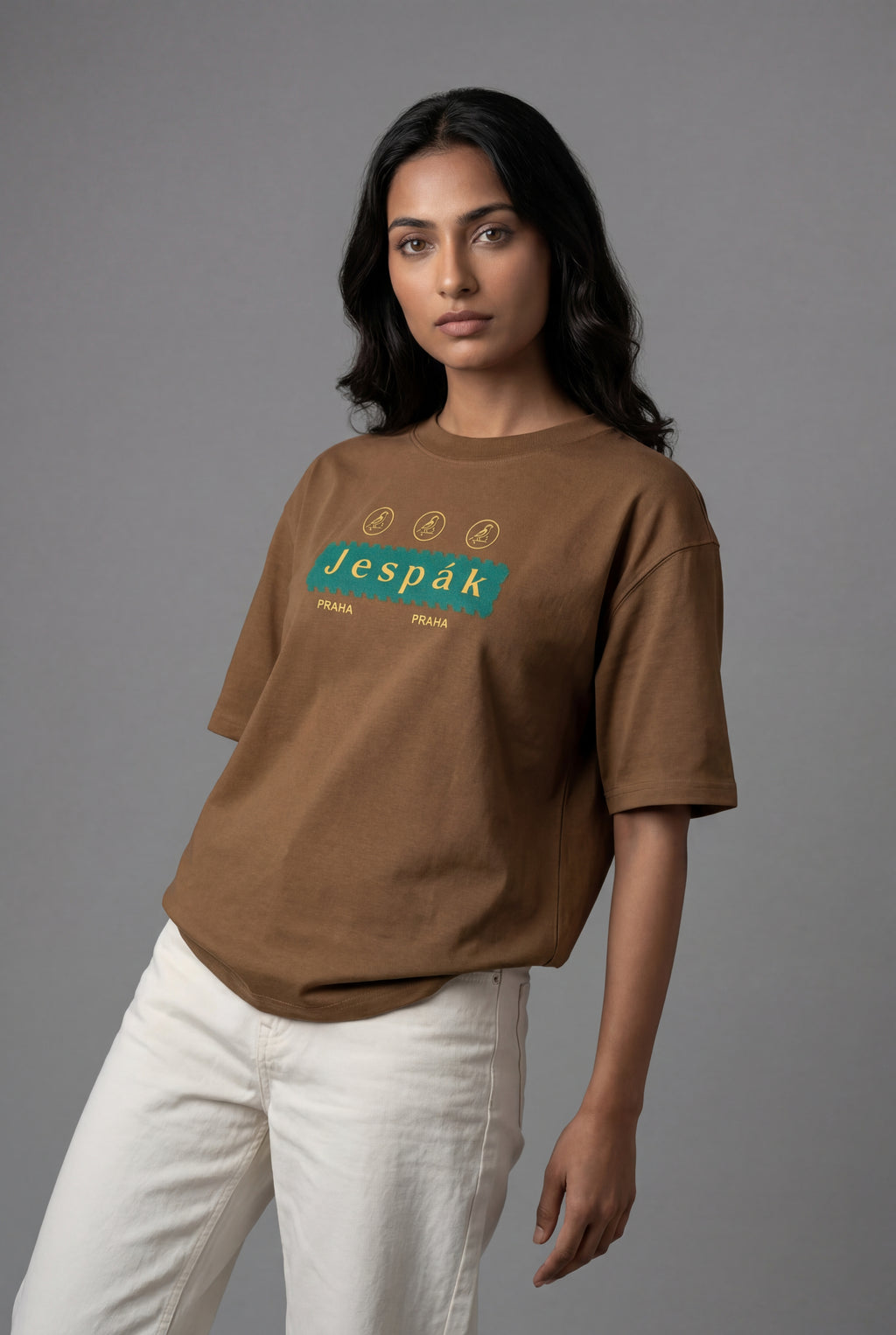JESPAK EMBOSSED ICON STRIP PREMIUM T-SHIRT
