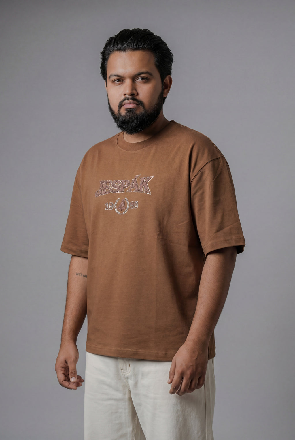 JESPAK HERITAGE DIAMOND EMBOSSED PATCH T-SHIRT