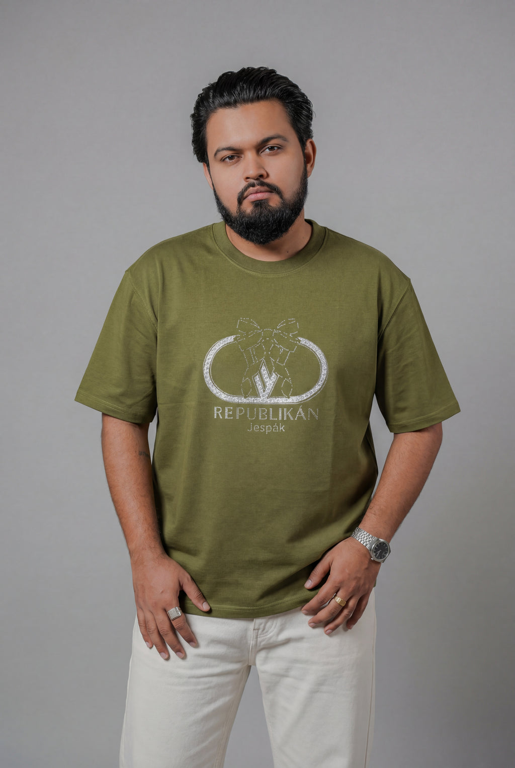 JESPÁK DIAMOND REPUBLIKÁN OVERSIZED T-SHIRT