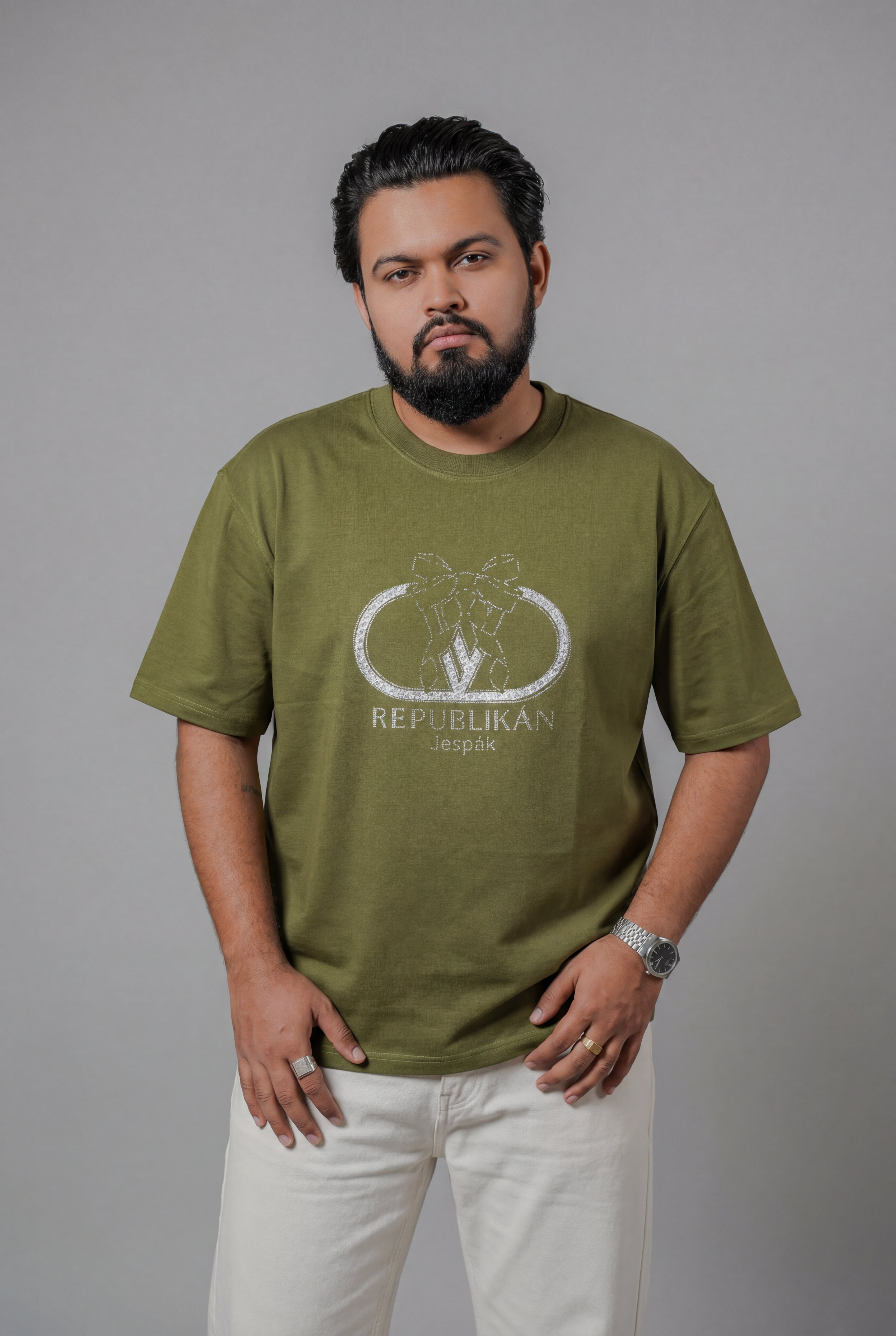 JESPÁK DIAMOND REPUBLIKÁN OVERSIZED T-SHIRT