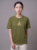 JESPÁK SIGNATURE BIRD EMBROIDERED OVERSIZED T-SHIRT
