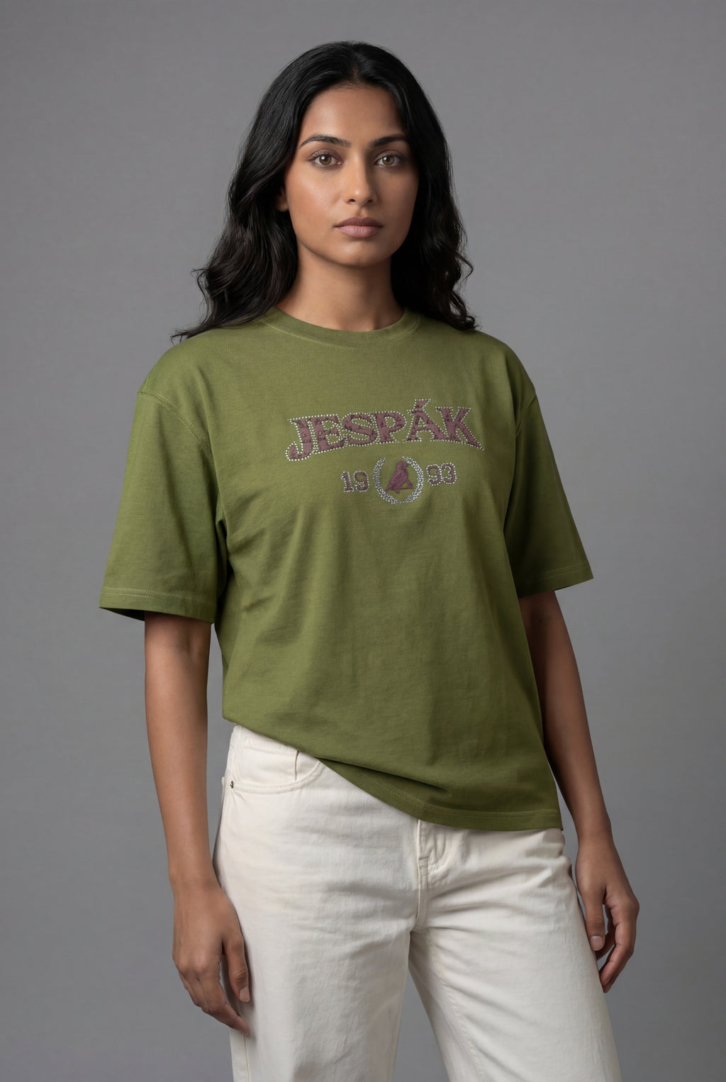 JESPAK HERITAGE DIAMOND EMBOSSED PATCH T-SHIRT