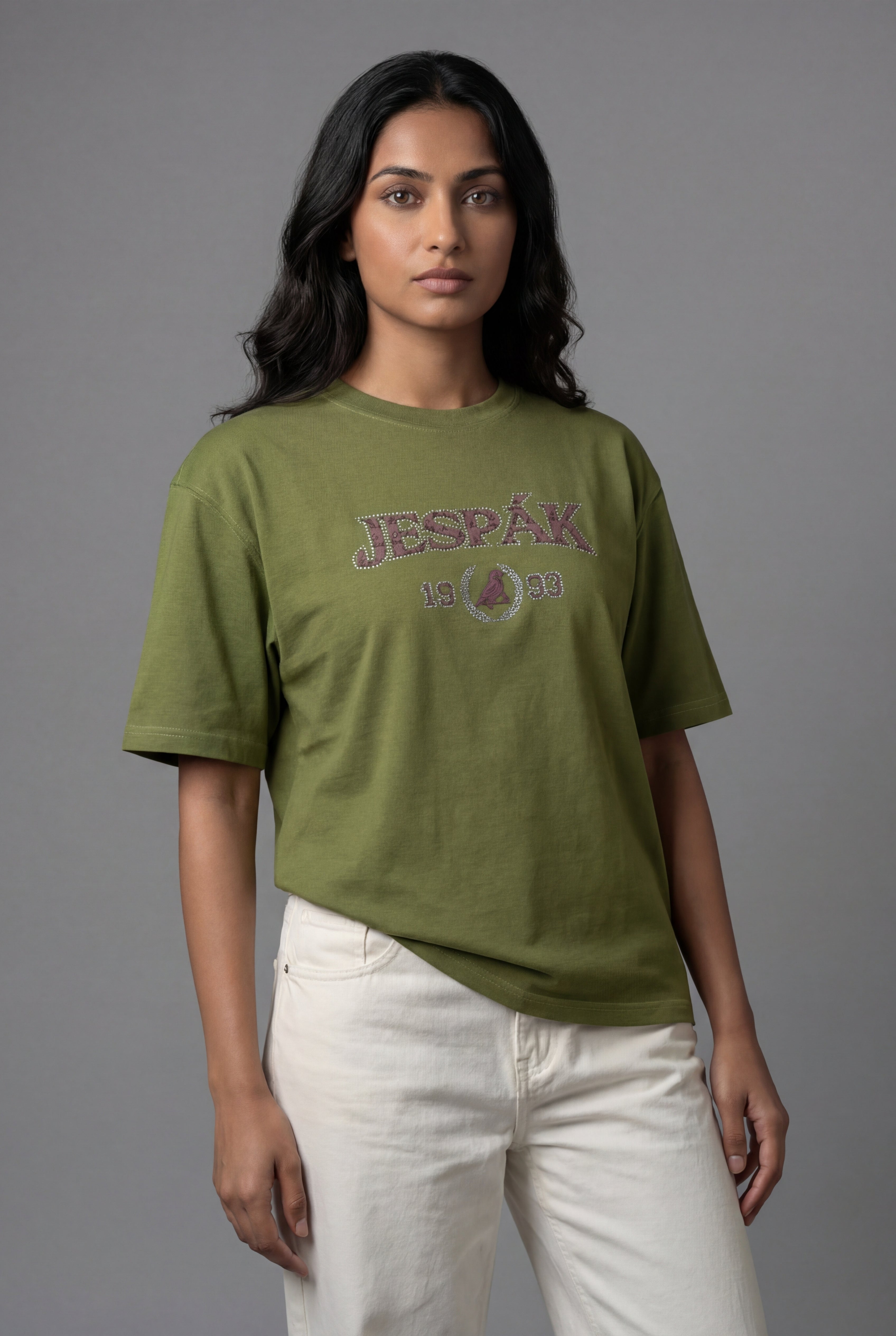 JESPAK HERITAGE DIAMOND EMBOSSED PATCH T-SHIRT