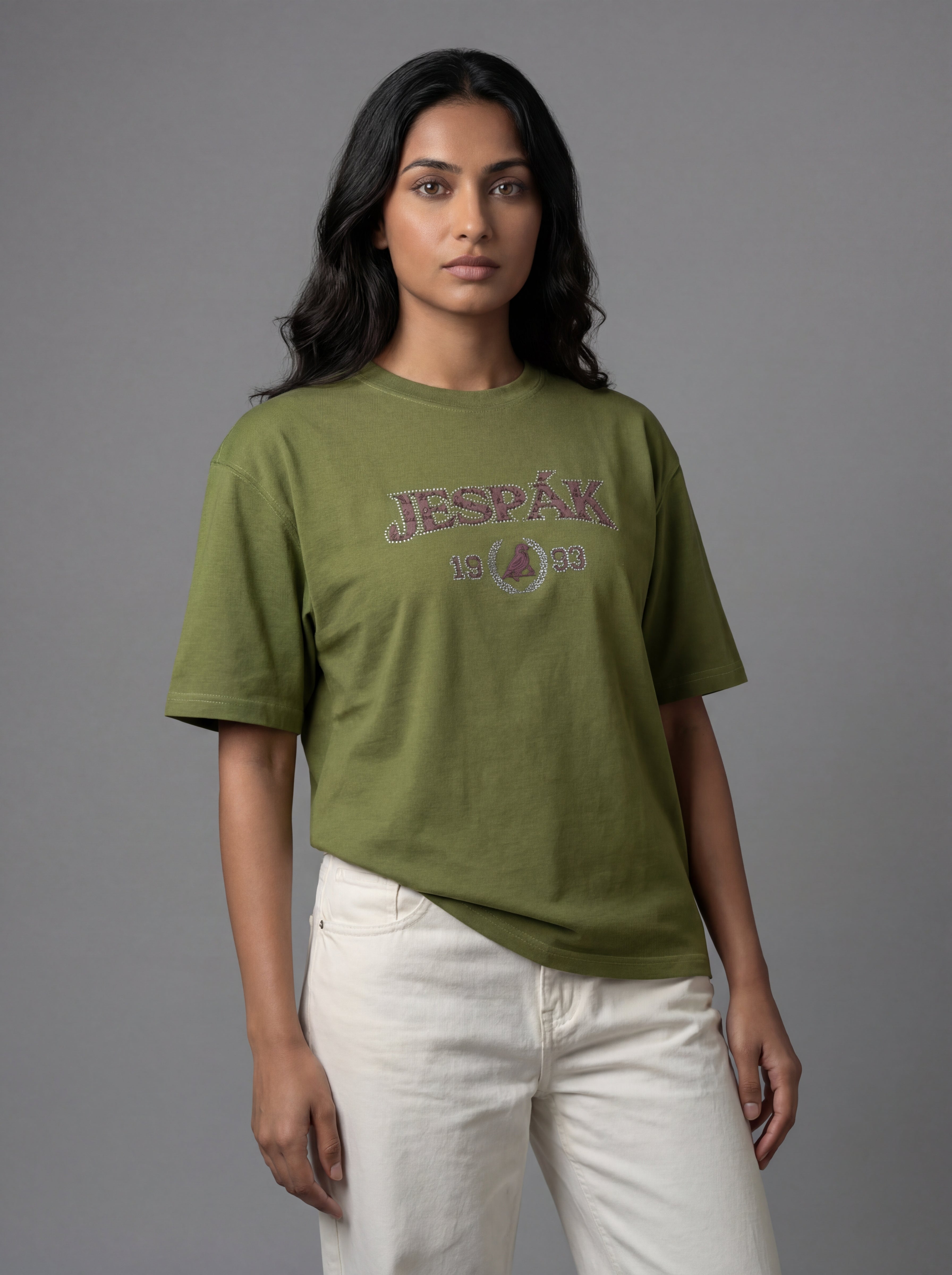 JESPAK HERITAGE DIAMOND EMBOSSED PATCH T-SHIRT