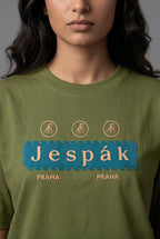 JESPAK EMBOSSED ICON STRIP PREMIUM T-SHIRT