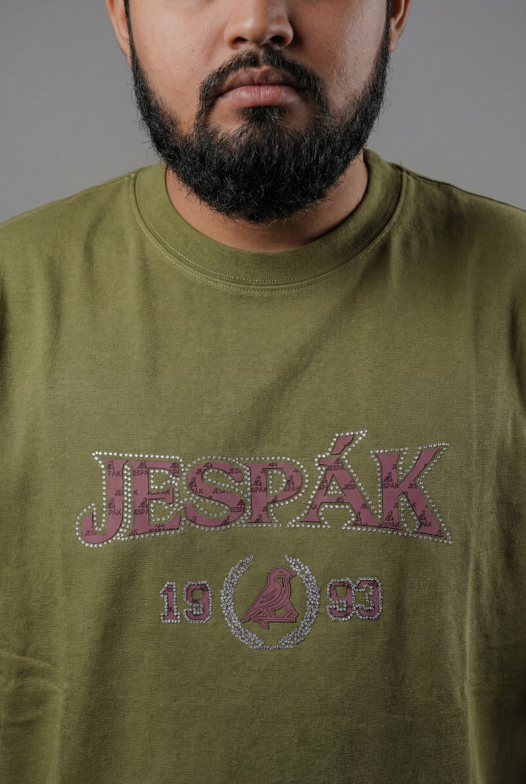 JESPAK HERITAGE DIAMOND EMBOSSED PATCH T-SHIRT