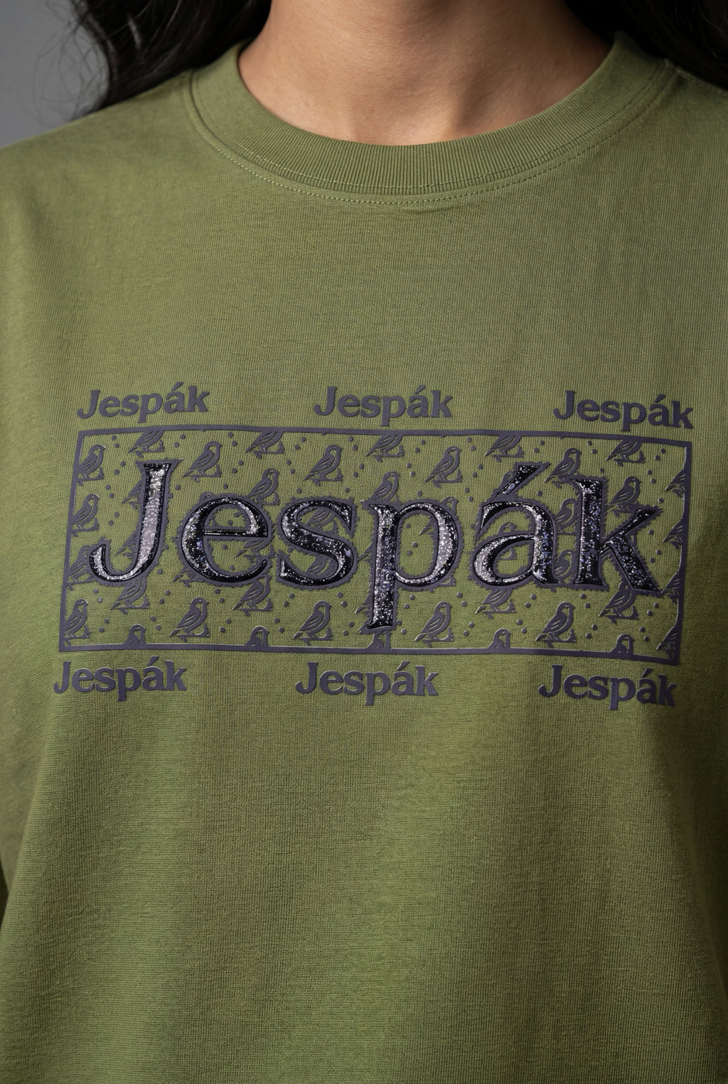 JESPAK MONOGRAM PATCH SILICONE DETAIL PREMIUM T-SHIRT