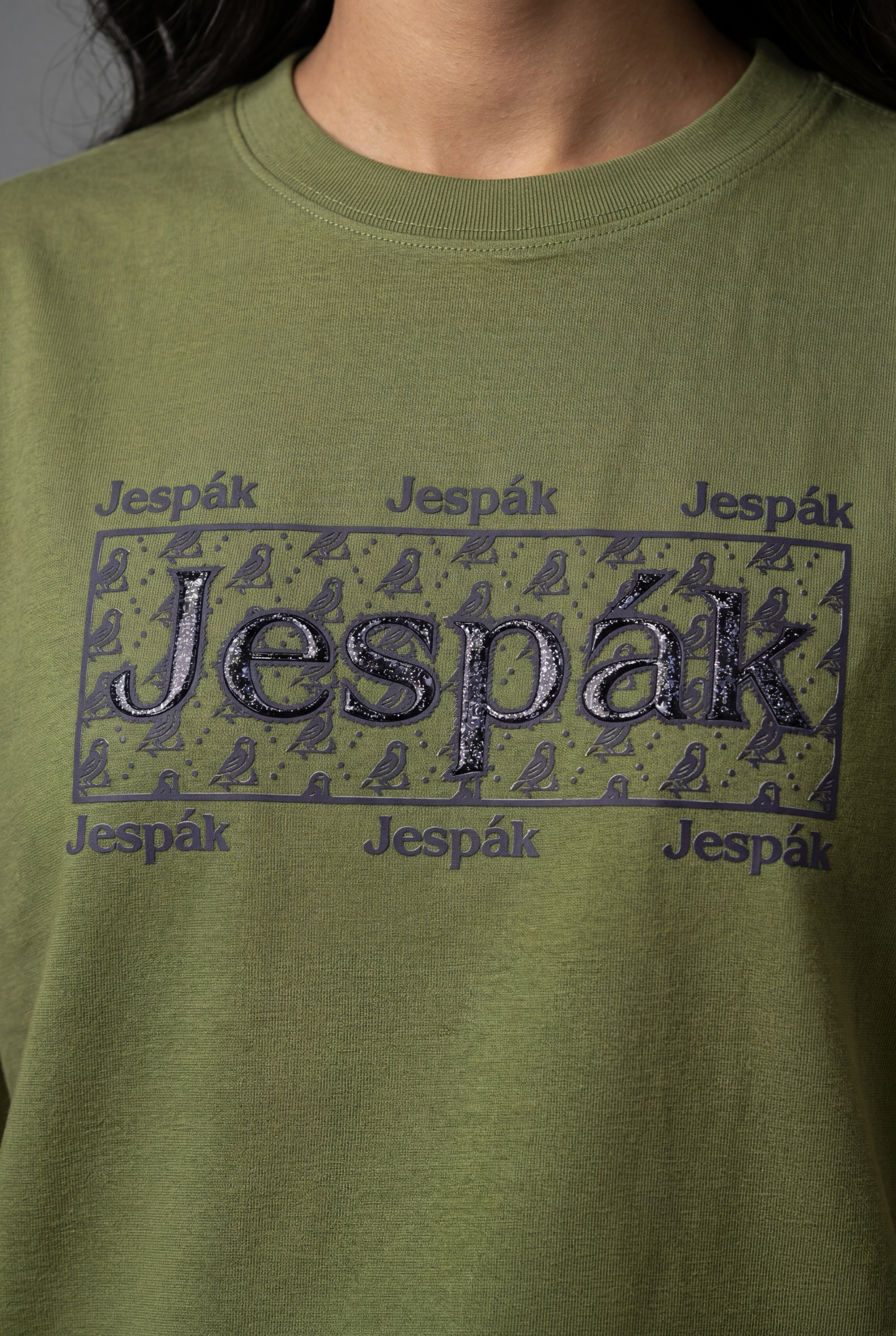 JESPAK MONOGRAM PATCH SILICONE DETAIL PREMIUM T-SHIRT