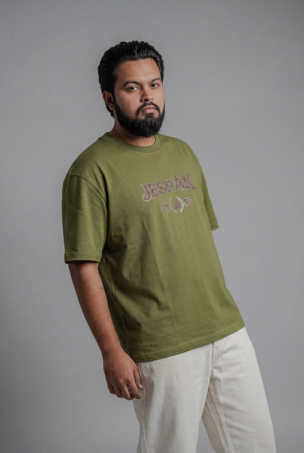 JESPAK HERITAGE DIAMOND EMBOSSED PATCH T-SHIRT