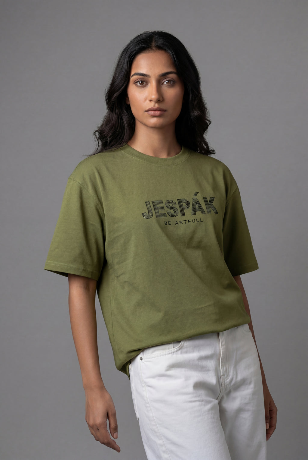 JESPAK DIAMOND DOT TYPOGRAPHY PREMIUM T-SHIRT