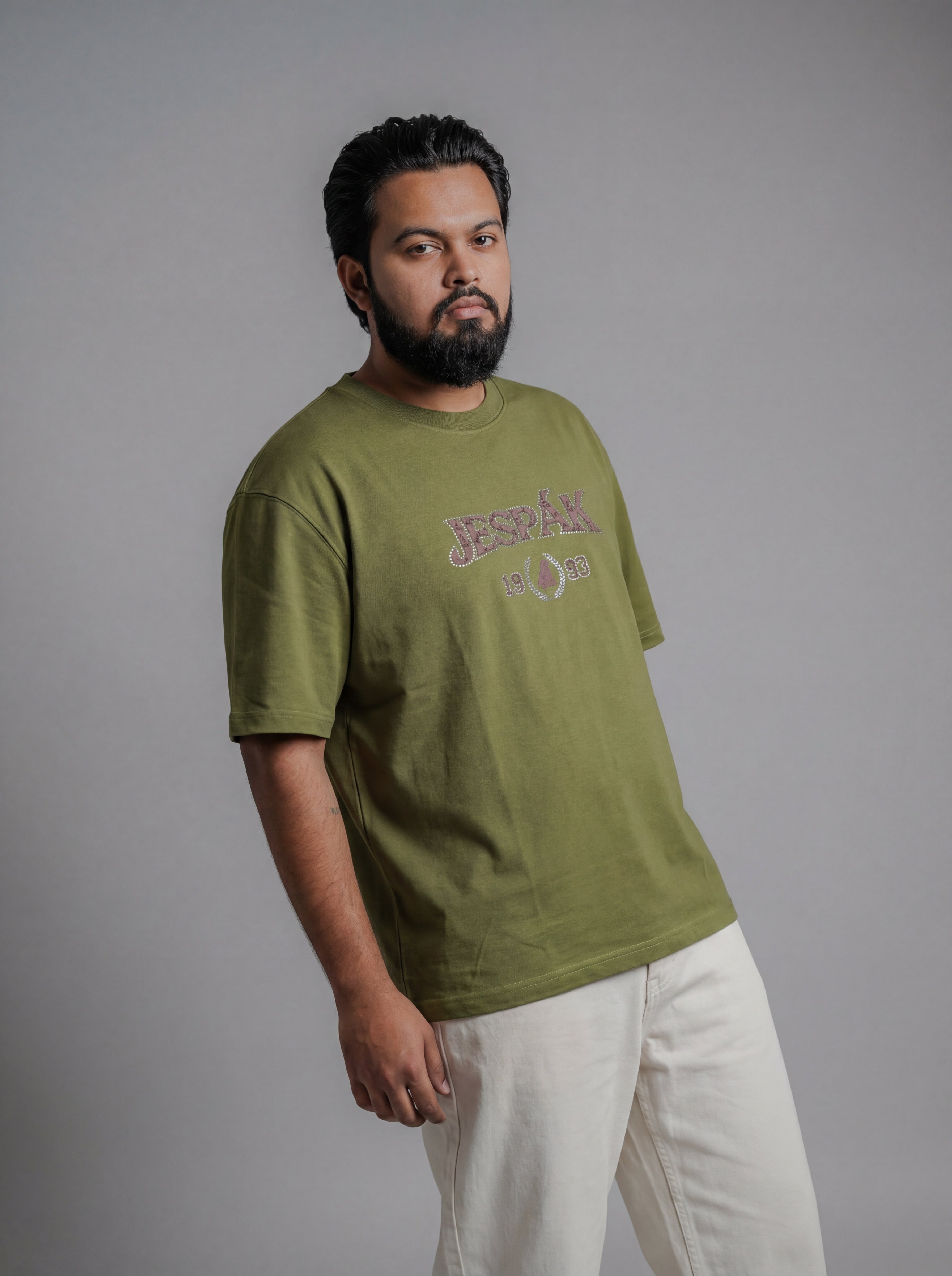 JESPAK HERITAGE DIAMOND EMBOSSED PATCH T-SHIRT