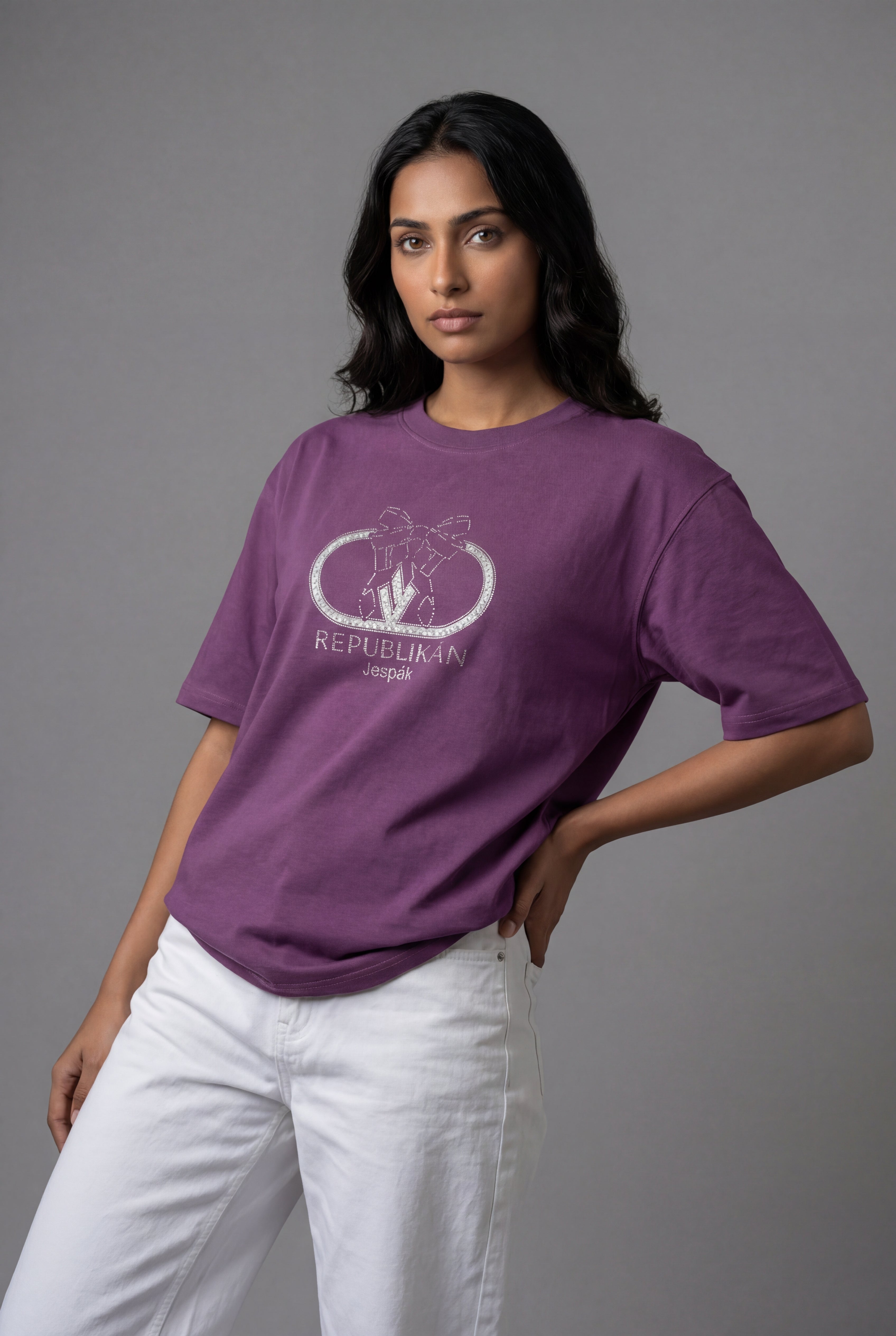 JESPÁK DIAMOND REPUBLIKÁN OVERSIZED T-SHIRT