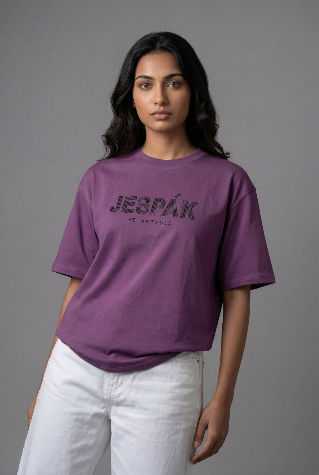 JESPAK DIAMOND DOT TYPOGRAPHY PREMIUM T-SHIRT
