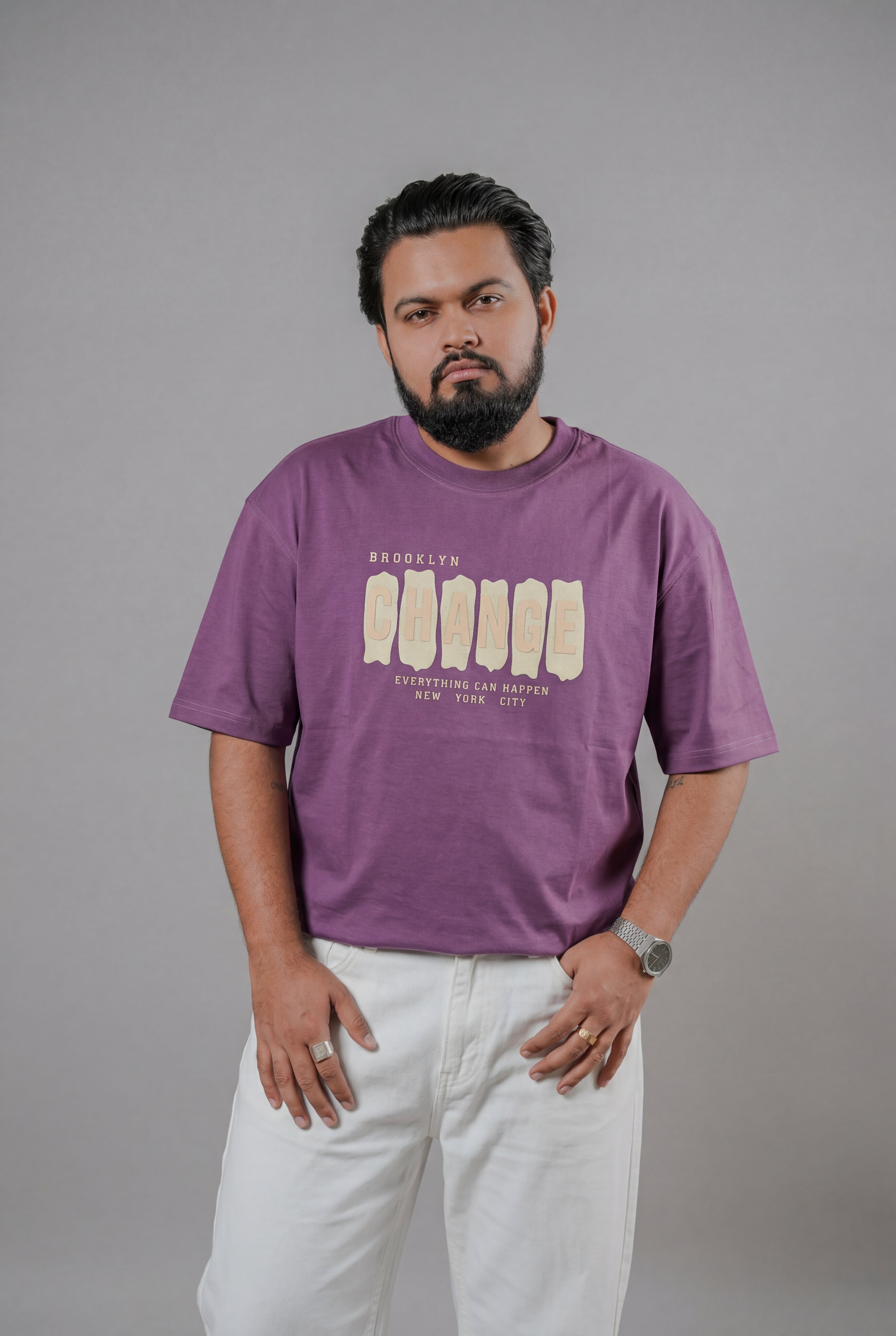 JESPAK BROOKLYN CHANGE TEXTURED PREMIUM T-SHIRT